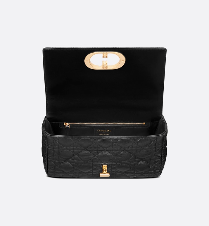 Small Dior Caro Bag Black Supple Cannage Calfskin DIOR SG #1 Small Dior Caro Bag Black Supple Cannage Calfskin DIOR SG